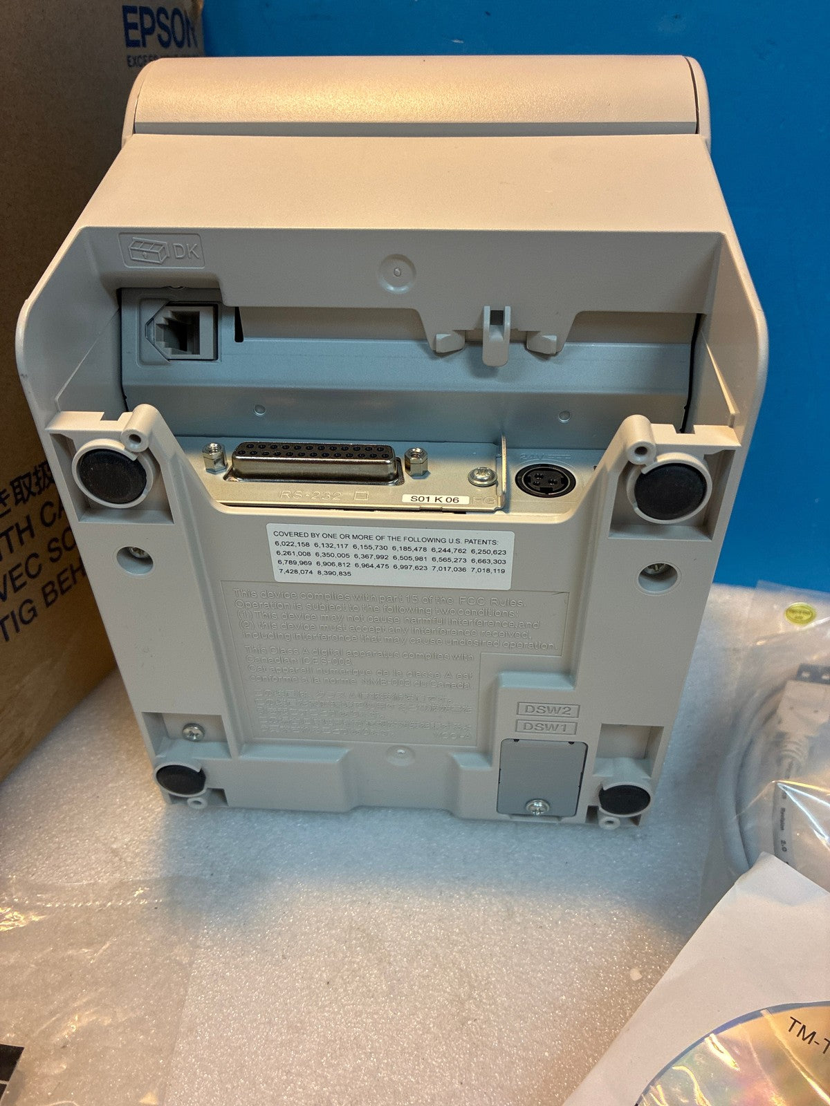 🔥 Epson TM-T88V M244A Thermal POS Receipt Printer RS-232 Serial Open Box