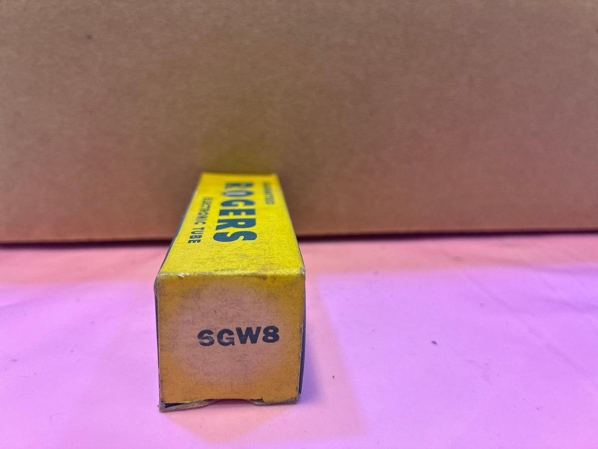 🔥 Rogers SGW8 Electronic Vacuum Tube NOS in Original Yellow Box