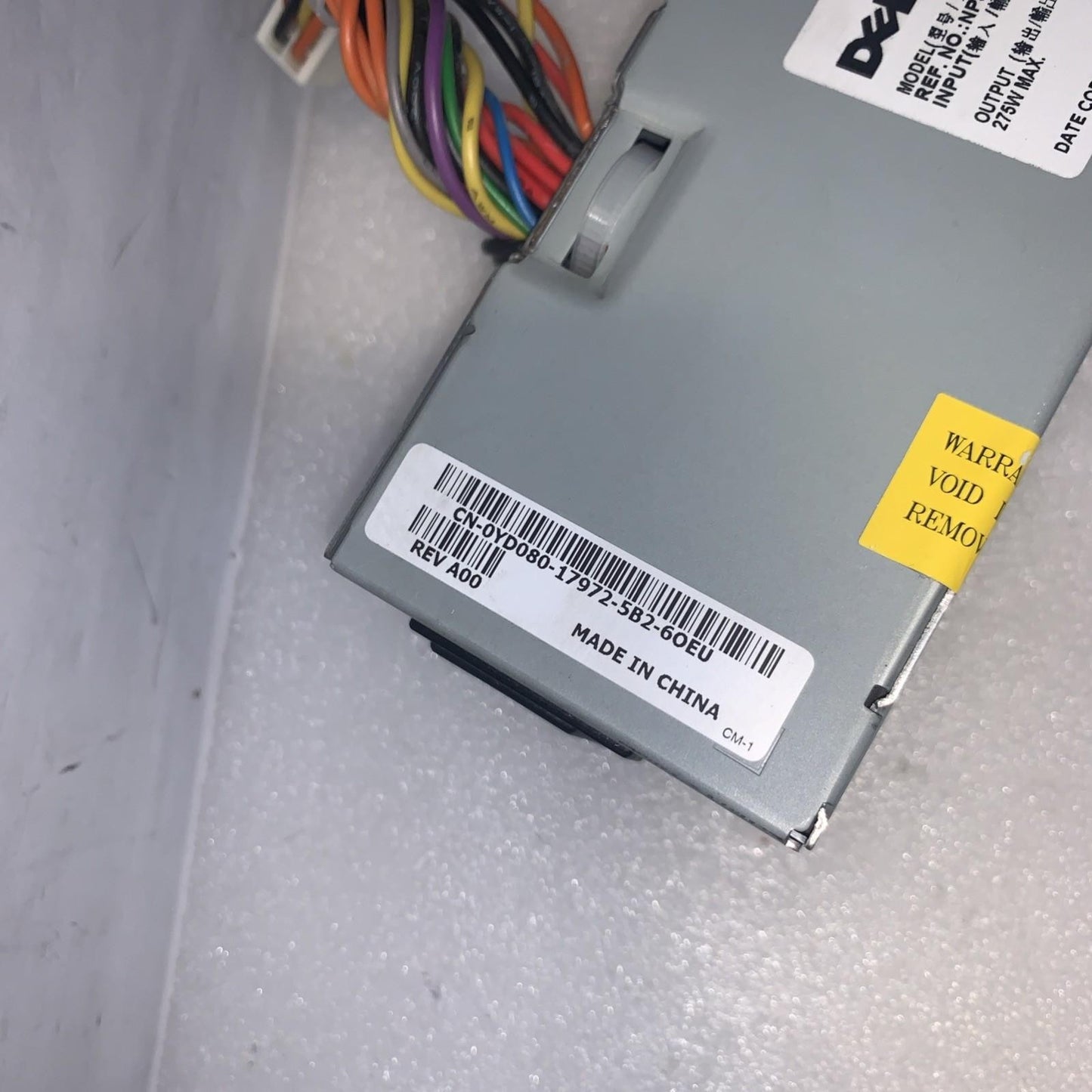 Dell OEM GX620 SFF 275 Watt Power Supply NPS-275P-00 N8373 YD080