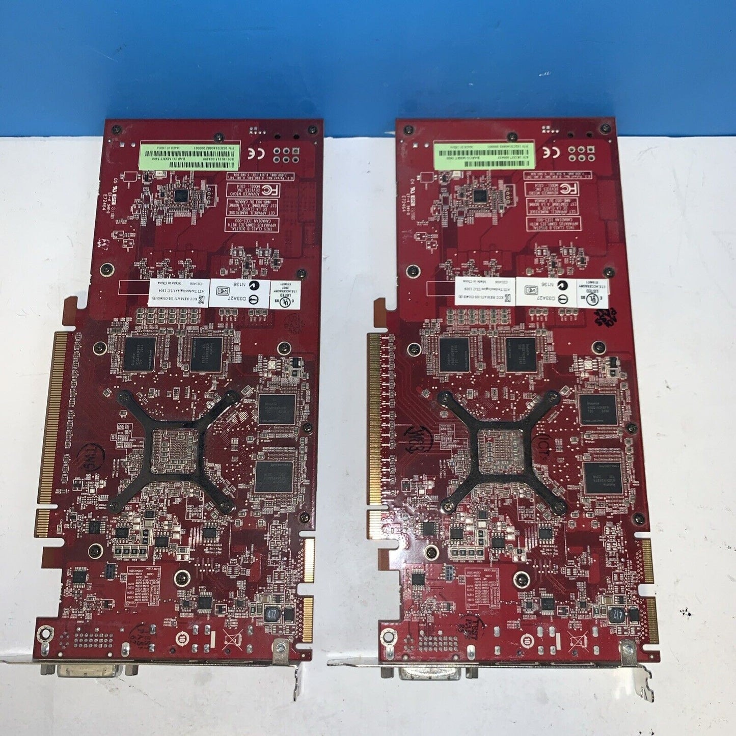 (2x) Barco ATI FireGL MXRT 5400 512MB GDDR4 2-DVI Full Video Card