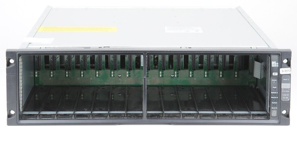 (Grade A) NETAPP Storage Shelf DS14 MK2 FC Enclosure RS-1401 (no PSU/module)