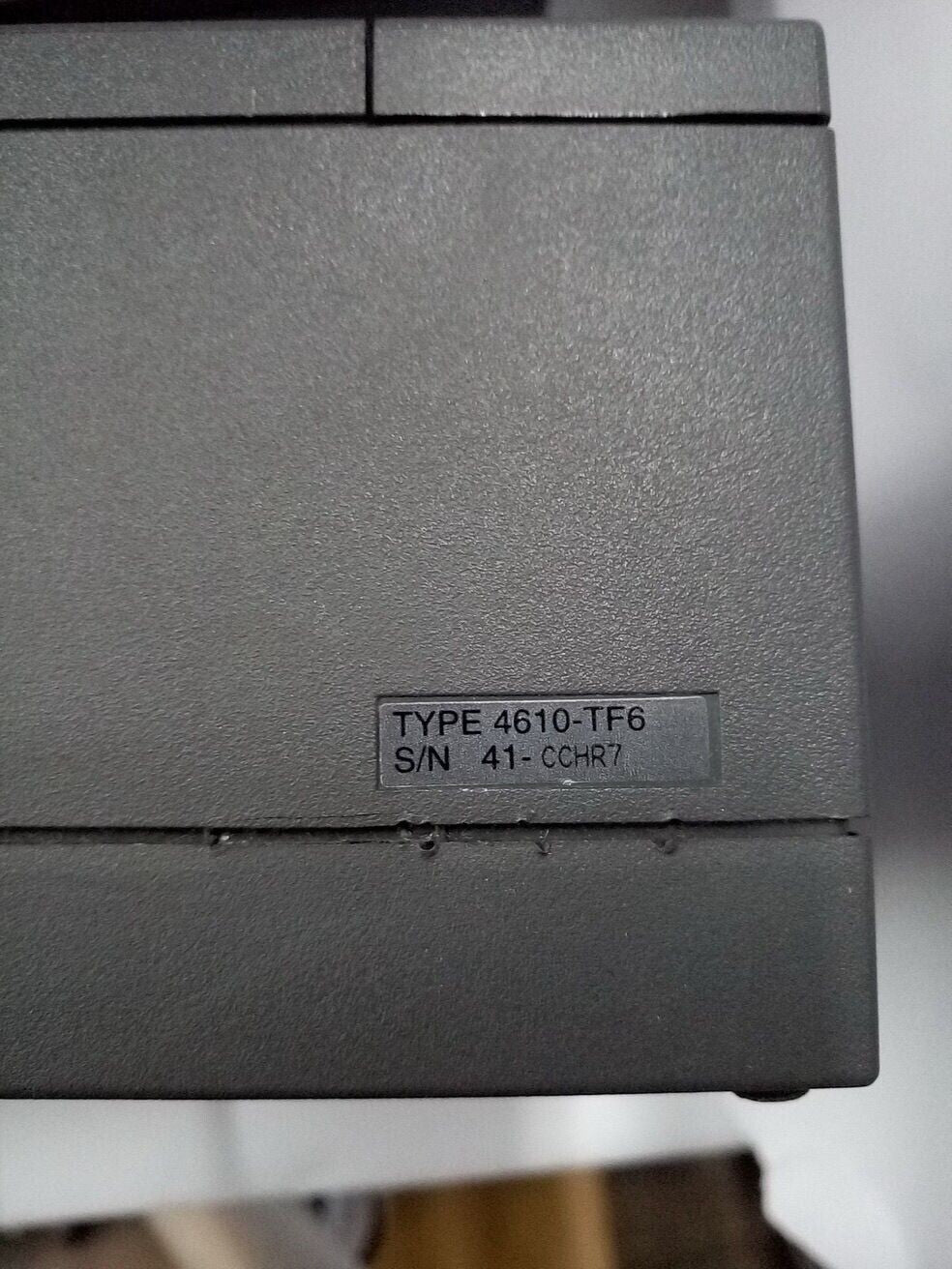 IBM 4610-TF6 Receipt POS Printer (Serial) W/AC adapter & CABLE Tested