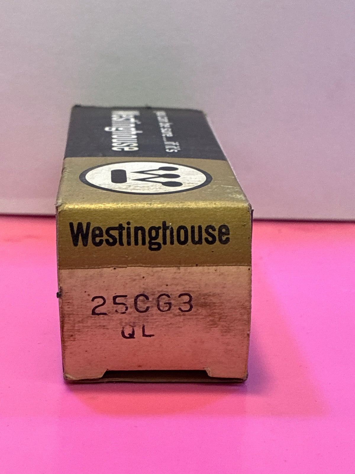 🔥 Westinghouse 25CG3 QL Vacuum Tube NOS in Original Box Vintage Rectifier