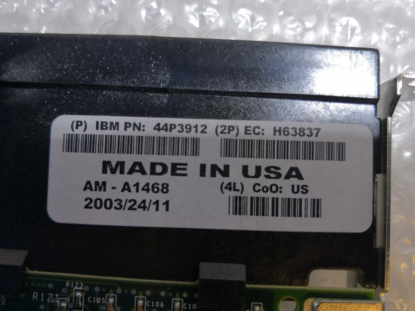 + Lot of 2 IBM 80P6416 Host Bus Adapter Fibre Channel Controller W/ CASE @@@