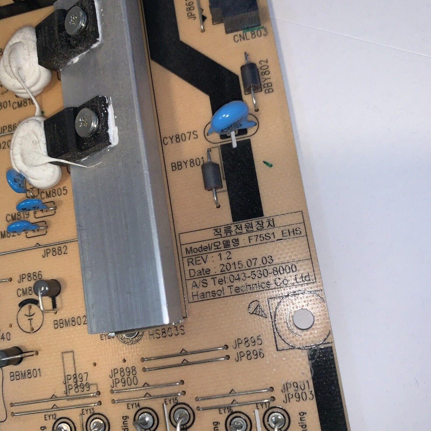 SAMSUNG LH75DMEPLGA/GO TV POWER BOARD