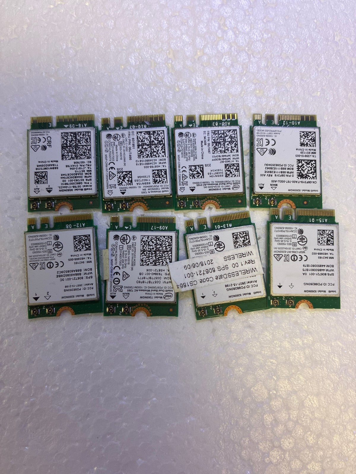 8x 🔥 Intel WiFi M.2 NGFF Wireless Cards 8260NGW 7265NGW 3165NGW 9560NGW