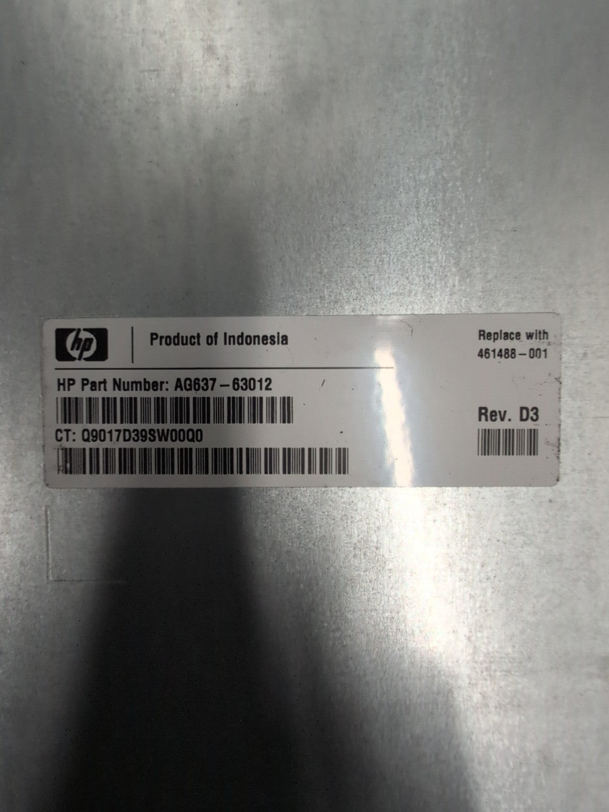 🔥 HP AG637-63012 EVA4400 HSV300 2GB I/O Controller 461488-001 FOR AF637A -