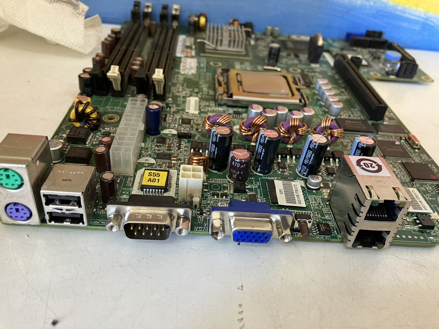 ~ Dell 0TY019 LGA775 PowerEdge R200 Server Board TY019 w/ CPU CELERON SL9XN