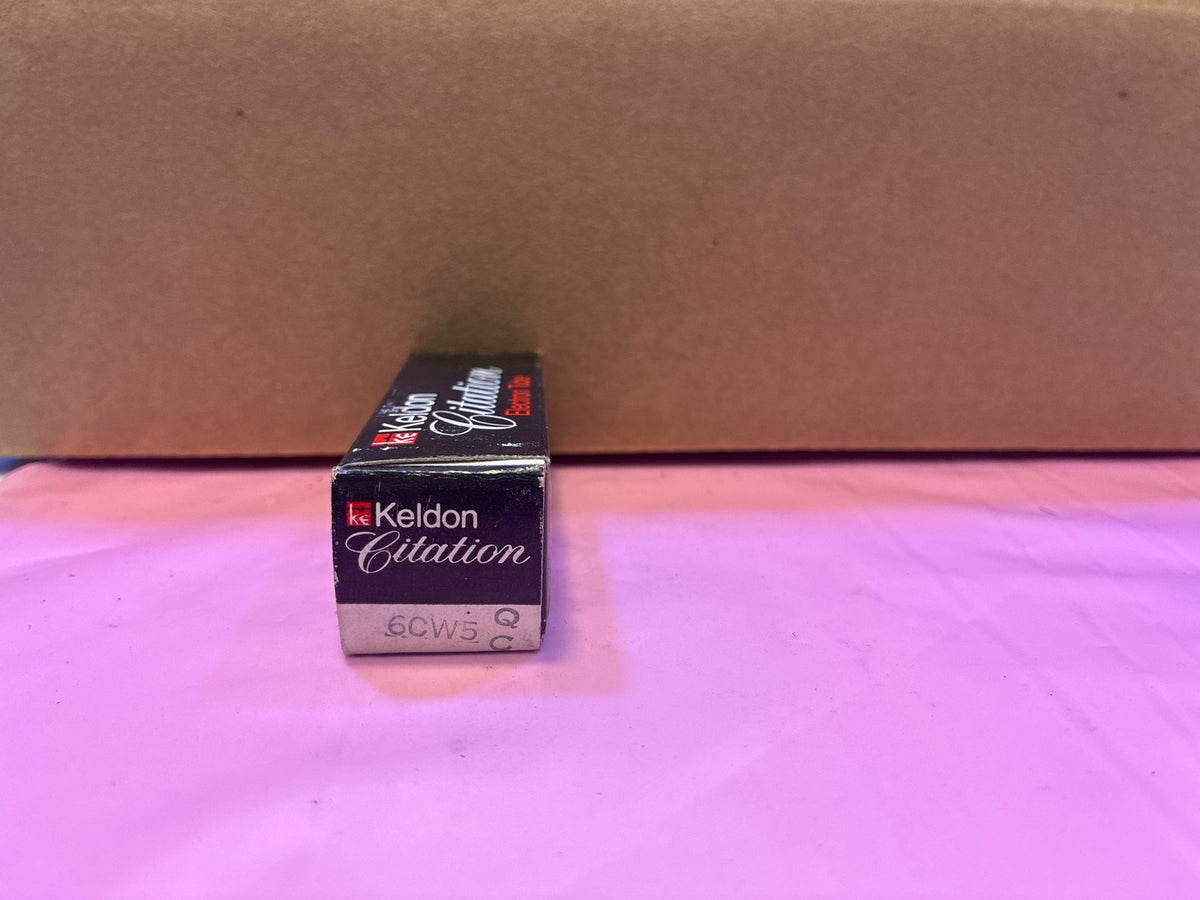 🔥 Keldon Citation 6CW5 Electron Vacuum Tube Beam Power Pentode Original Box