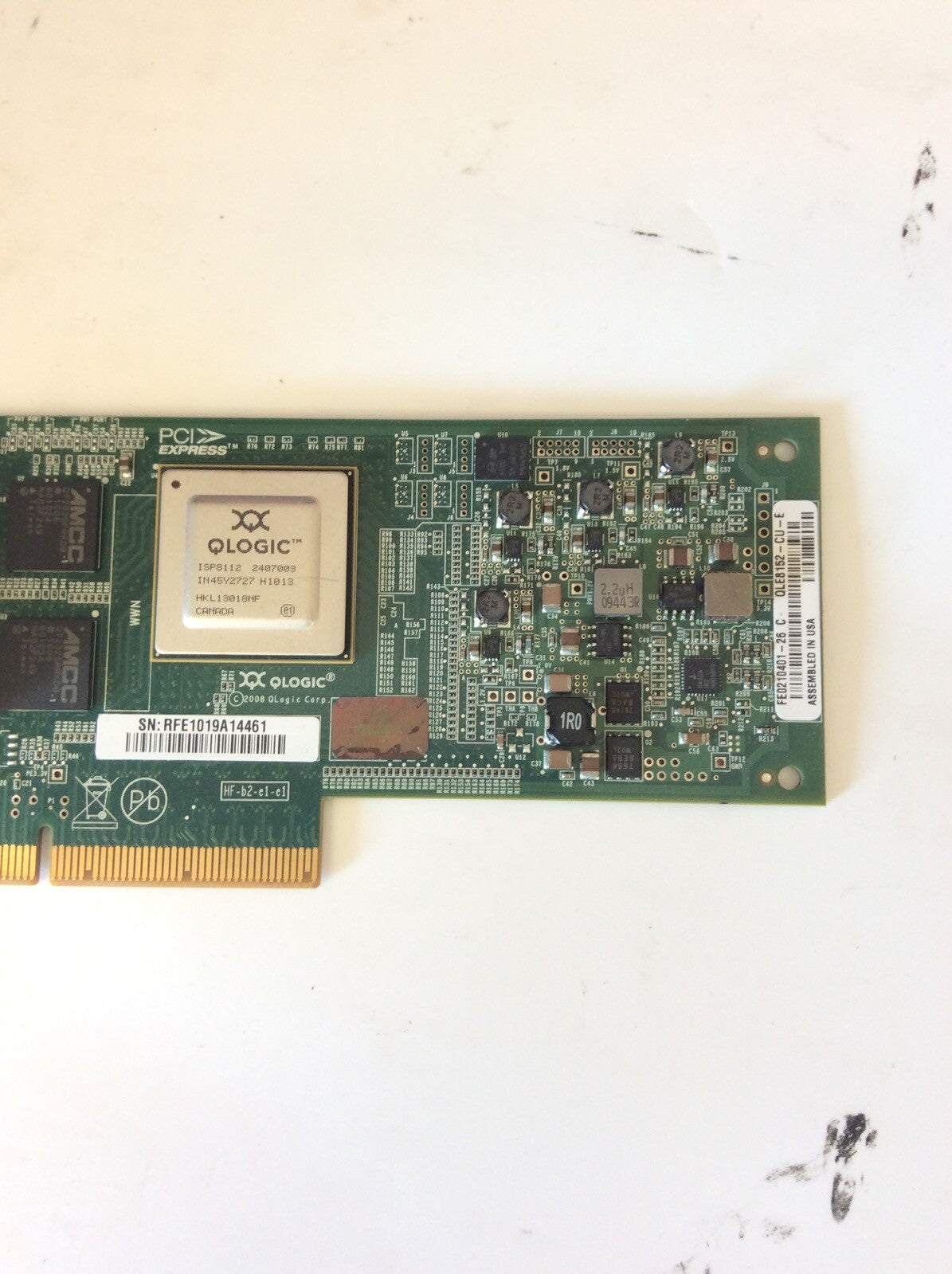 QLogic QLE8152-CU-E 10Gb Dual Port Converged Network Adapter Full Height