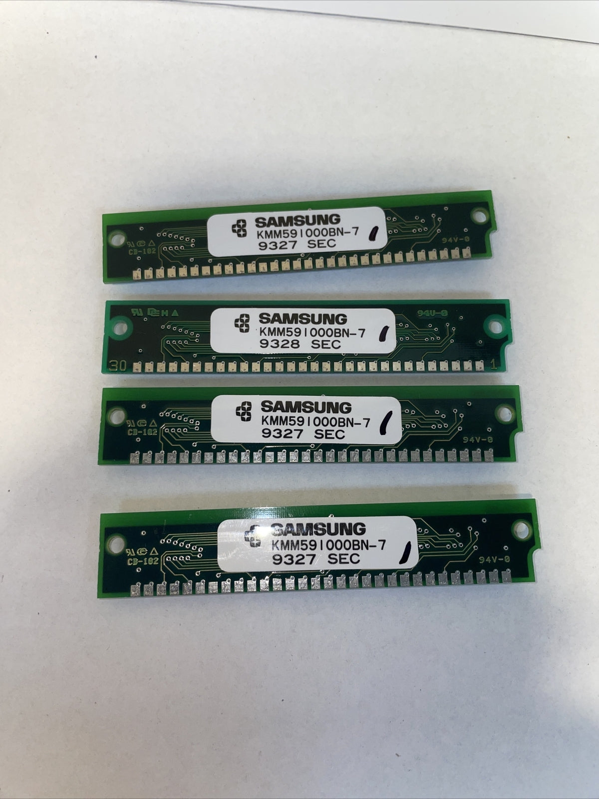 1× Samsung SIMM KMM591000BN-7 9349 Memory Vintage RAM Stick Atari Apple PC
