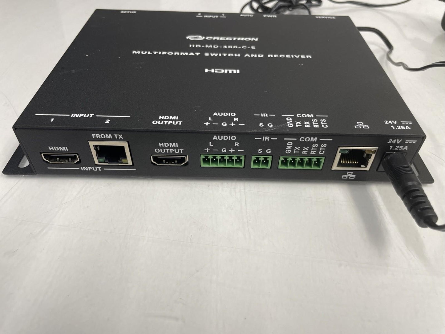 Crestron hd-md-400-c-e Multiformat Switch, Receiver and Transmitter and adapter
