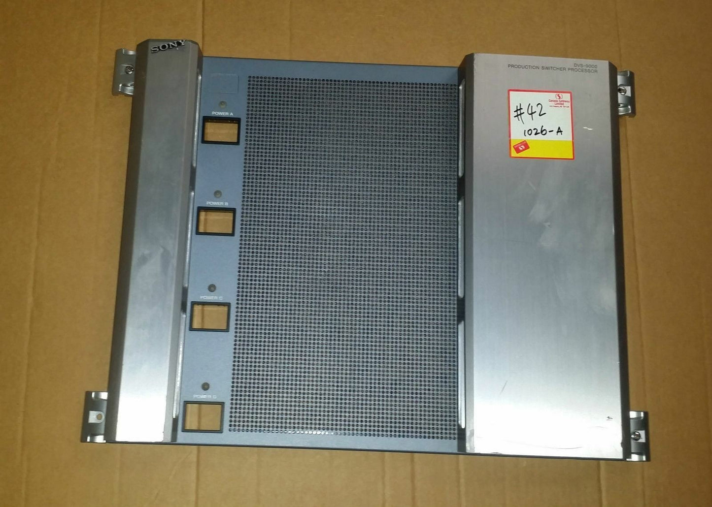 SONY DVS-9000 SWITCHER front cover panel