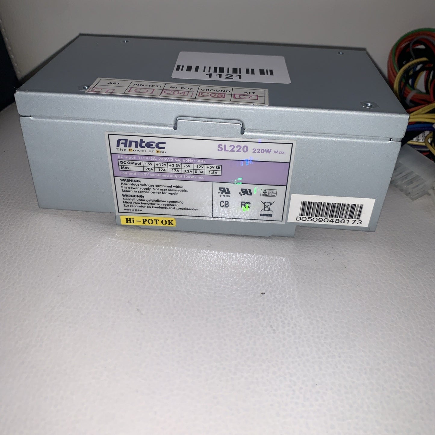 Original Antec SL220 220W Power Supply