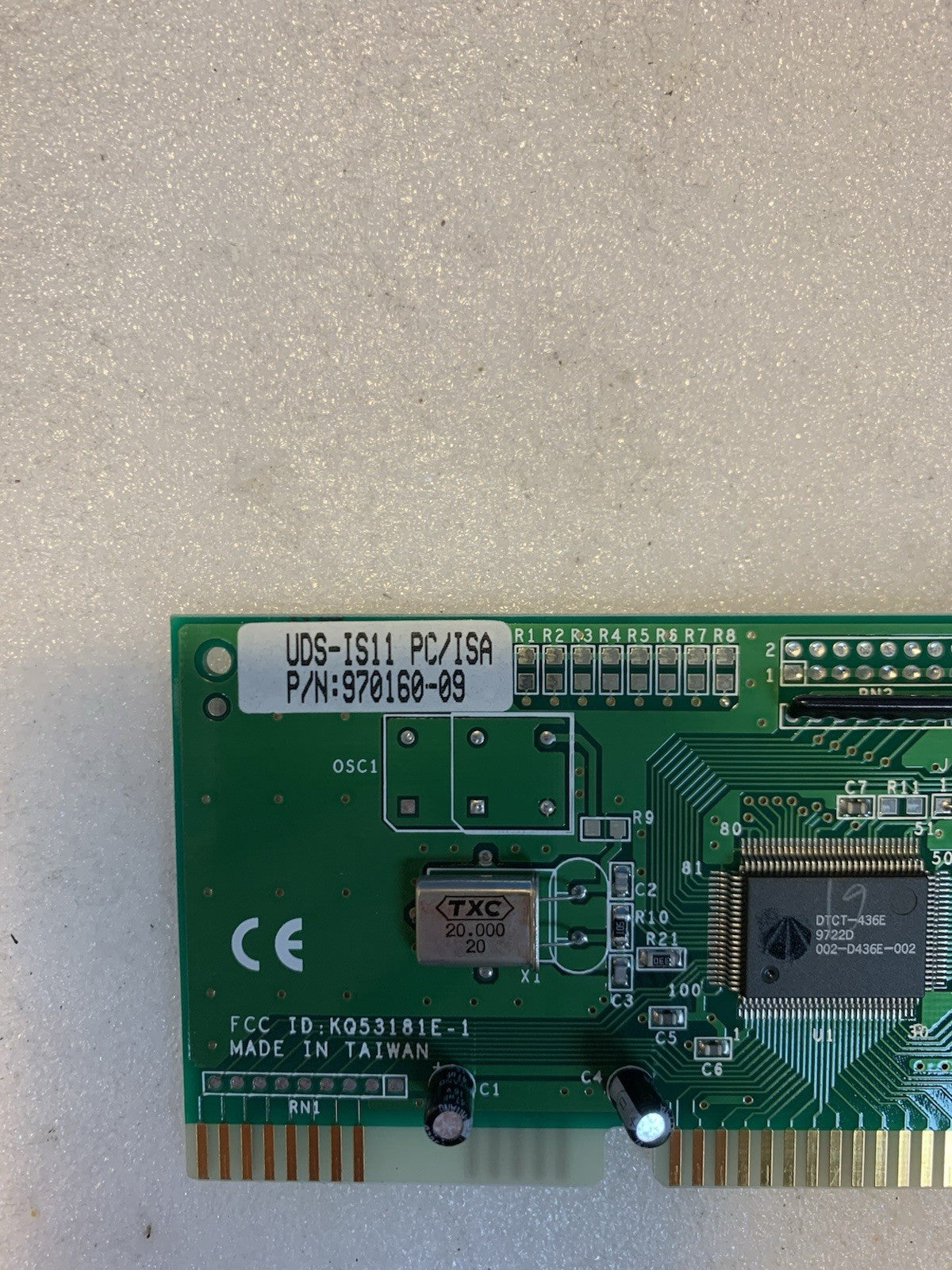 New ~ UDS-IS11 SCSI INTERFACE ISA Card - P/N 970160-09 KQ53181E-1