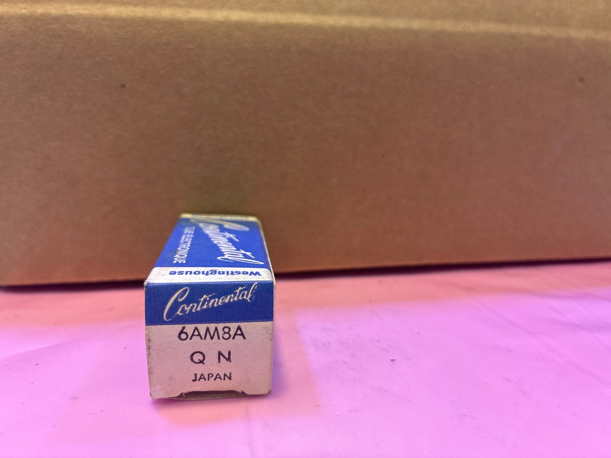 🔥 Westinghouse Continental 6AM8A Vacuum Tube NOS Japan Original Box