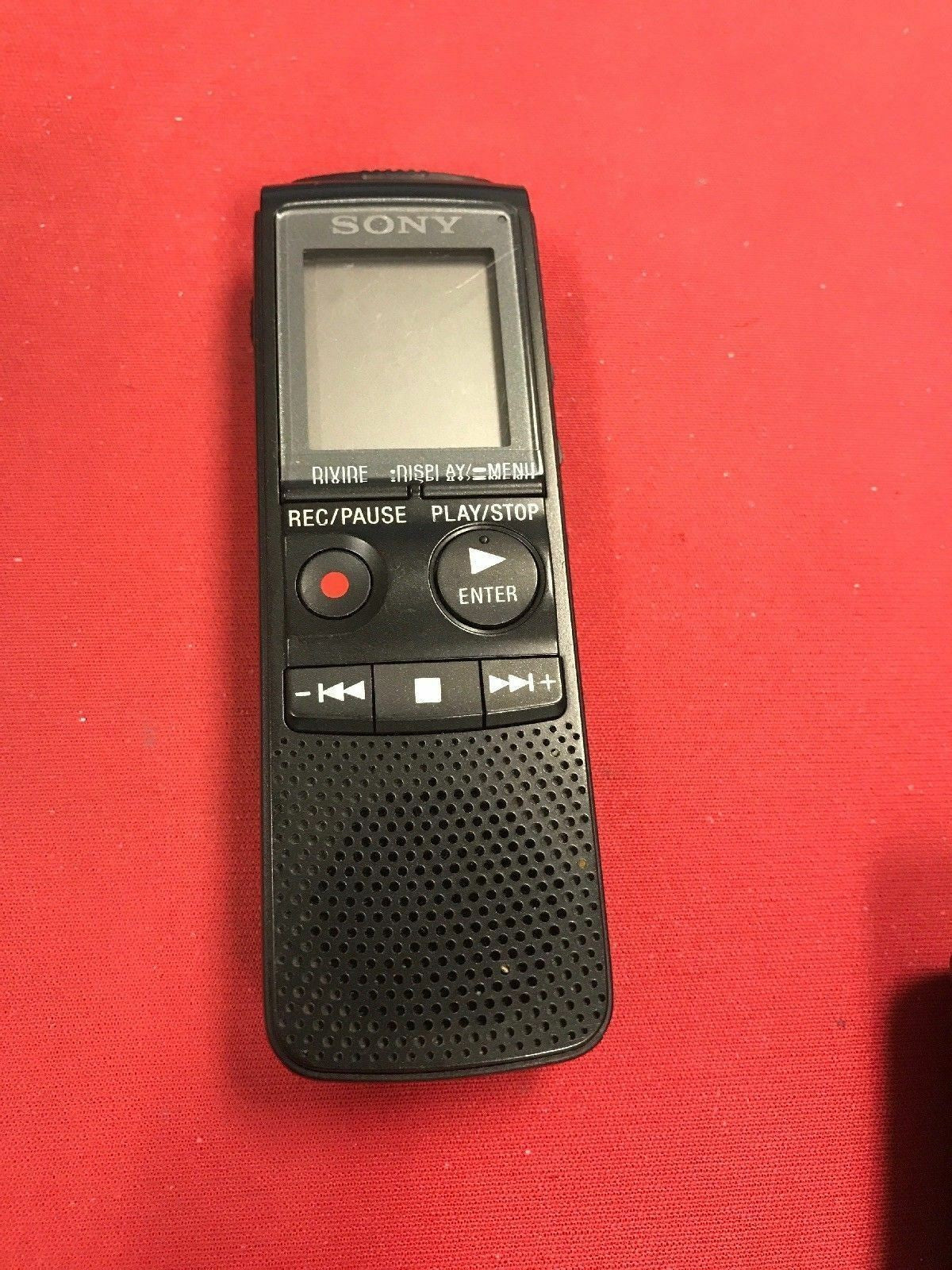 Sony IC Voice Recorder ICD-PX720 1 GB Black 288 Hour USB Digital @@@