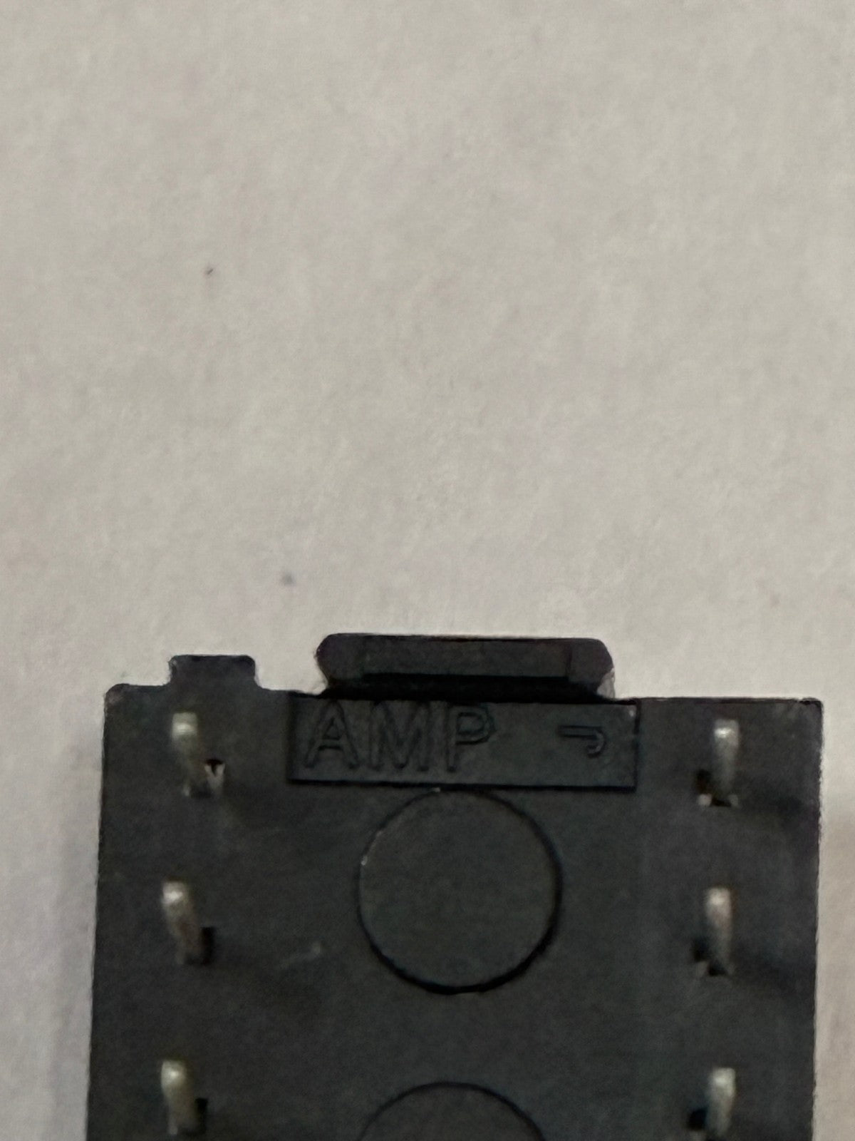 🔥 Lot of 8 AMP 8-Pin PCB Connector/Socket Black Gold Contacts