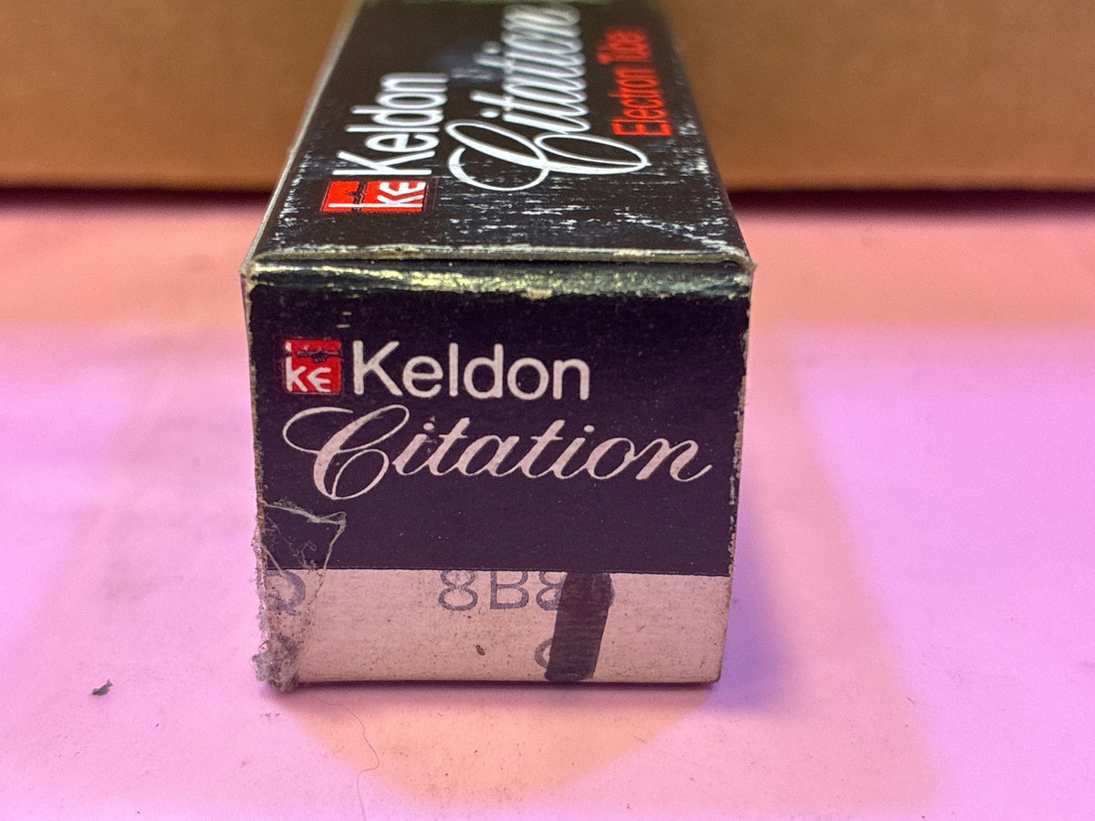 🔥 Keldon Citation 8B8 Electron Vacuum Tube NOS in Original Box