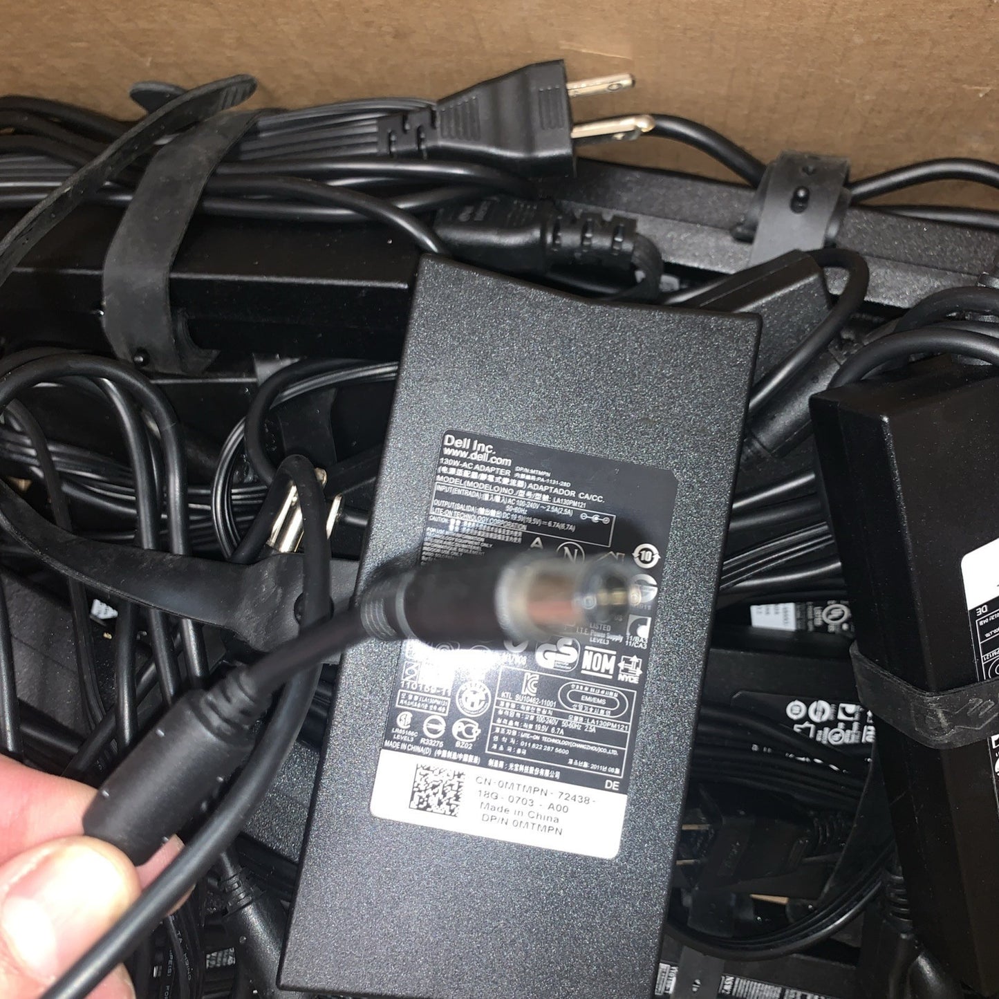 (14x) Genuine Dell PA-4E 130W 19.5V 6.7A AC Charger Adapter MTMPN JU012 VJCH5