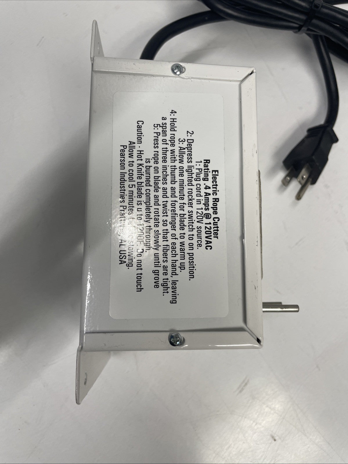 Intertek 120 VAC Electric Rope Cutter 3162980+
