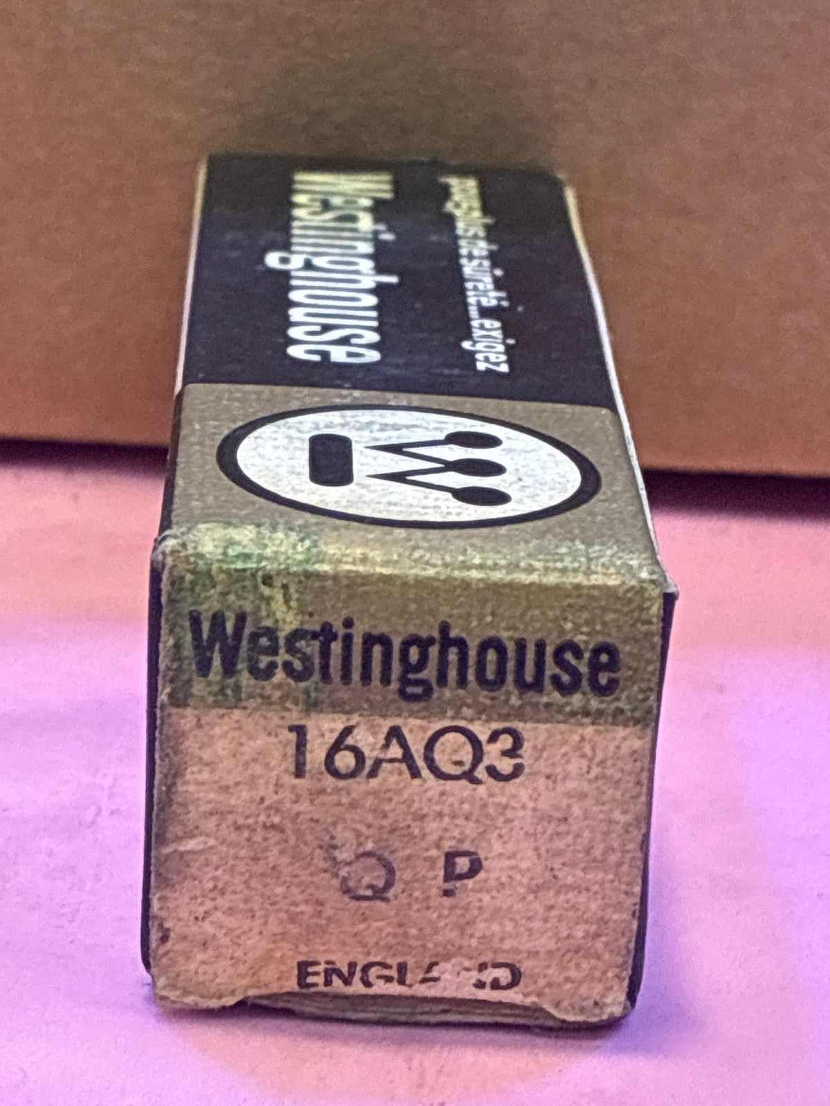 🔥 Westinghouse 16AQ3 Vacuum Tube in Original Box - Made in England