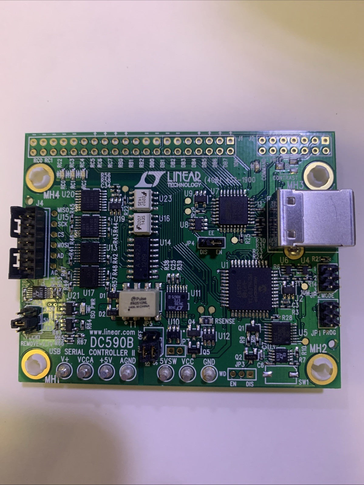 🔥 Linear Technology DC590B USB Serial Controller II SPI I2C Board