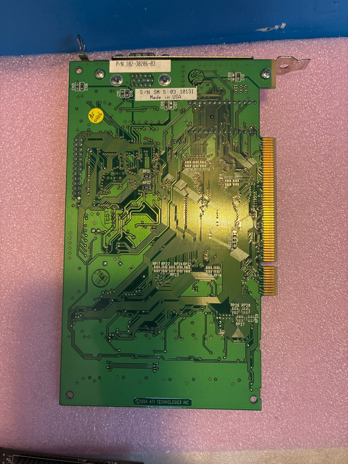 Rare 🔥 ATI WinBoost PCI Video Card 109-30200-00 VGA Vintage 1994 Retro PC