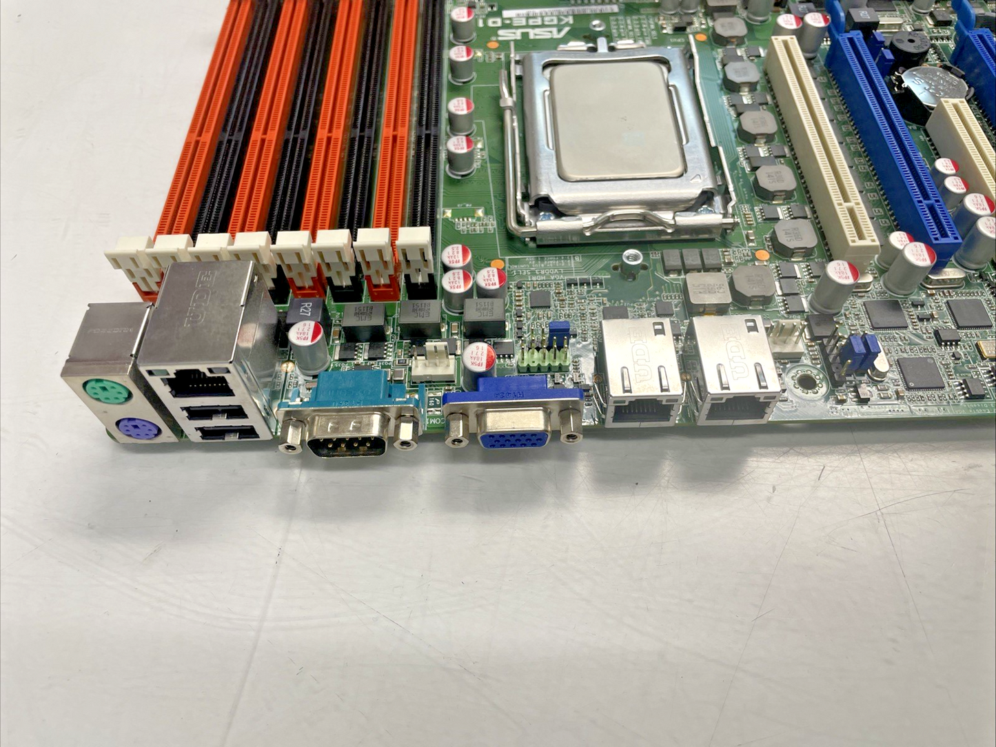 🔥 ASUS KGPE-D16 G34 Motherboard w/ 1x AMD Opteron 6172+ IO Shield +