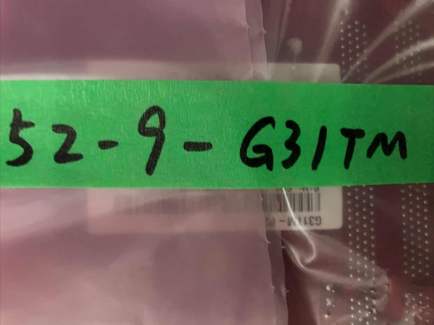 MSI MS-7529 ( G31TM-P21 ) LGA 775 Motherboard With Intel E4500 CPU & I/O Plate ~