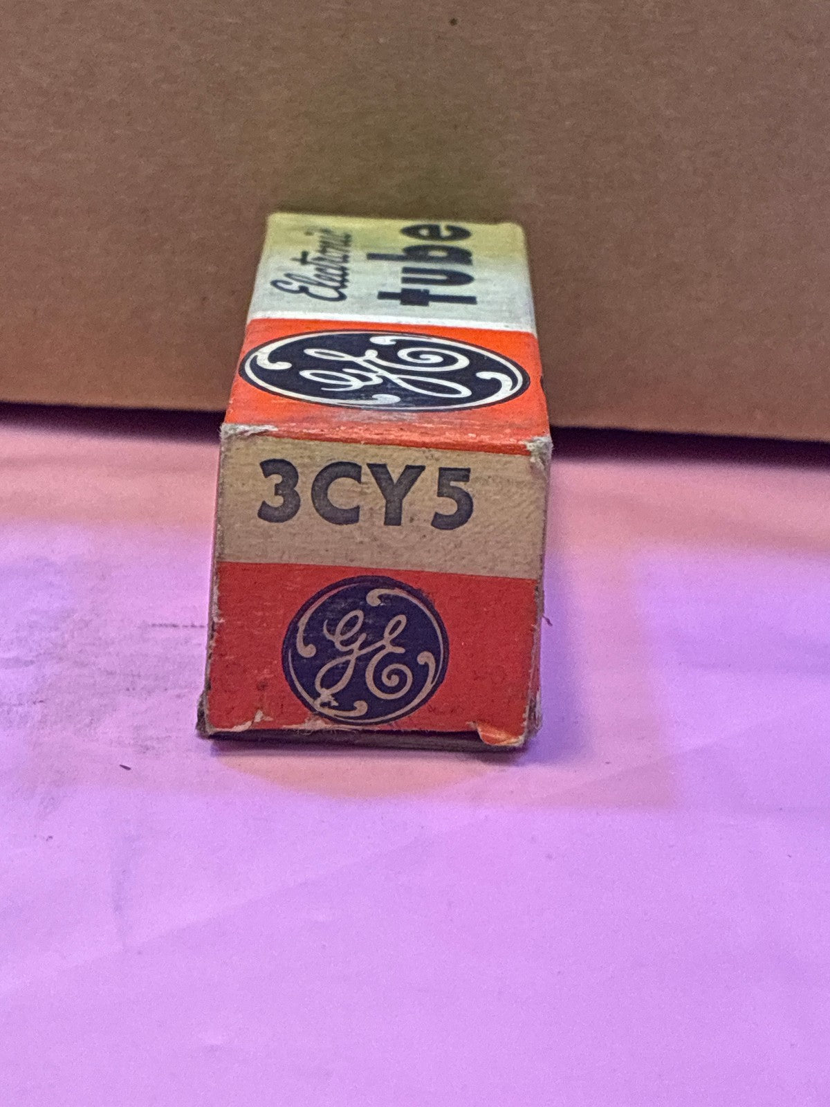 🔥 General Electric GE 3CY5 Electronic Vacuum Tube NOS in Original Box