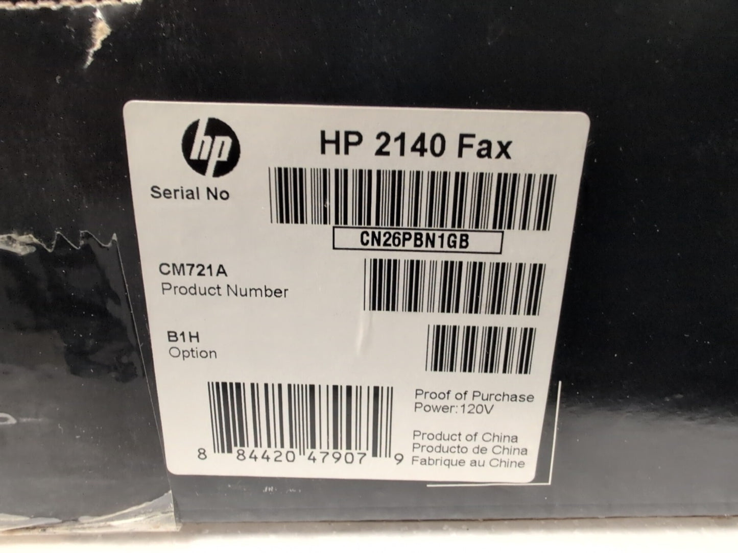 🔥 NEW HP 2140 Fax Professional Quality Plain Paper Fax Machine Copy Phone -