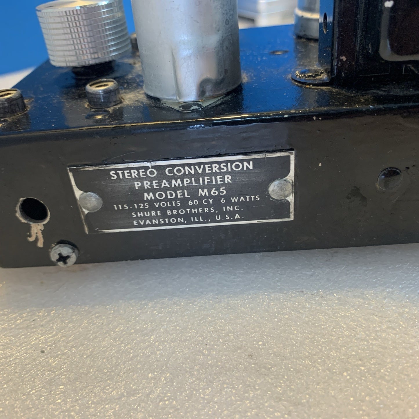 🔥 Vintage Shure M65 Stereo Conversion Preamplifier