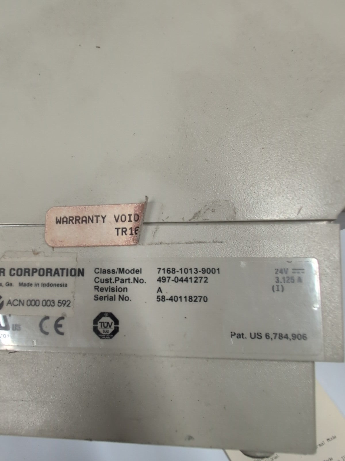 NCR 7168-1013-9001 Thermal Receipt/Slip Printer RS232/USB Tested (NO Adapter) -