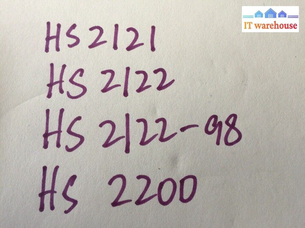 5x HANDHELD BARCODE SCANNER HS2121(2122/2200) ,NO BATTERY-