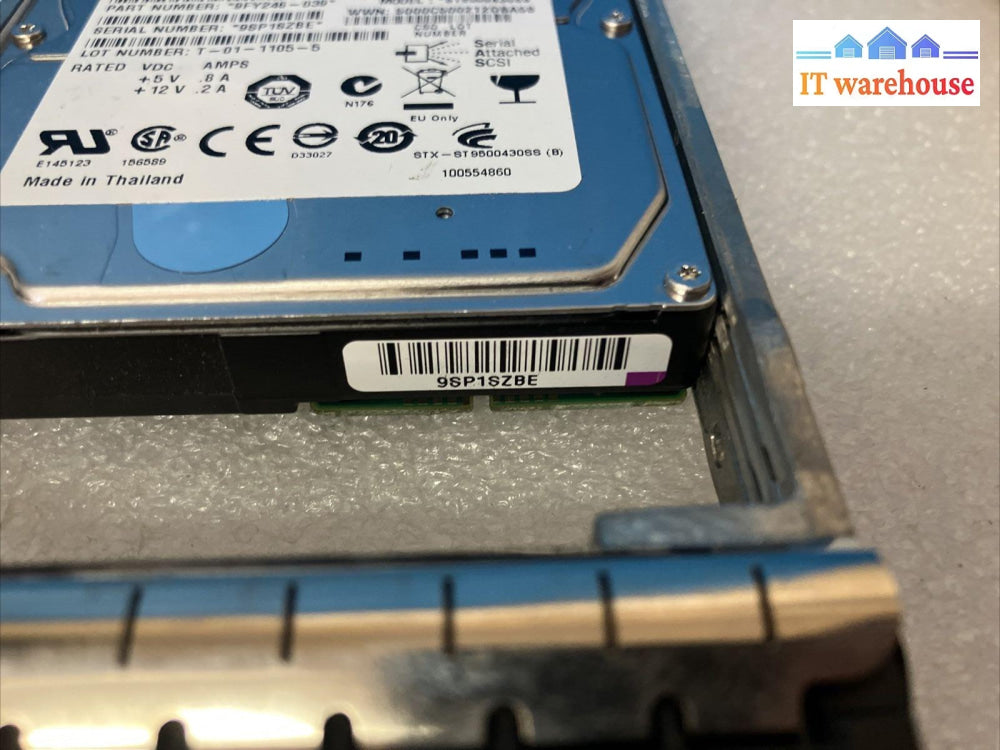 5X Ibm 49Y1851 500Gb 7.5K Sas 2.5’ Hdd St9500430Ss 49Y1855 Pn 49Y1854 W/ Caddy ~