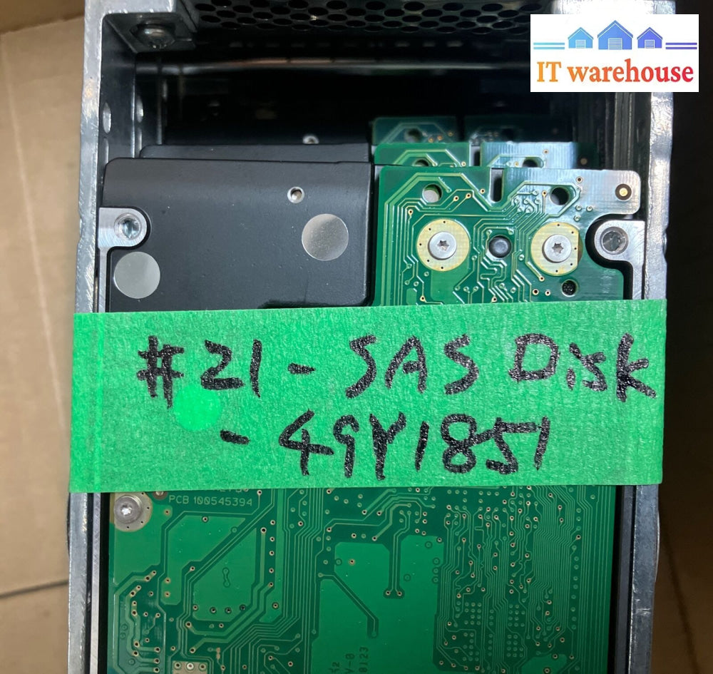 5X Ibm 49Y1851 500Gb 7.5K Sas 2.5’ Hdd St9500430Ss 49Y1855 Pn 49Y1854 W/ Caddy ~