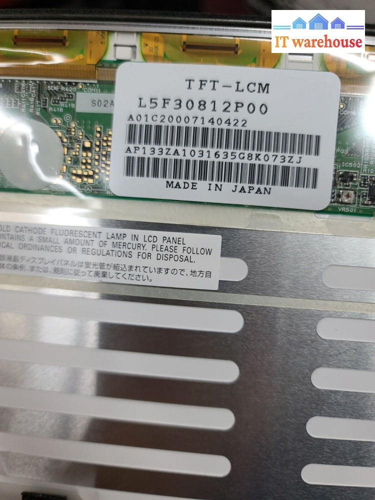 -5X Panasonic Toughbook Cf-30 13.3’ Lcd Panel (No Touch) L5F30515P00 L5F30812P00