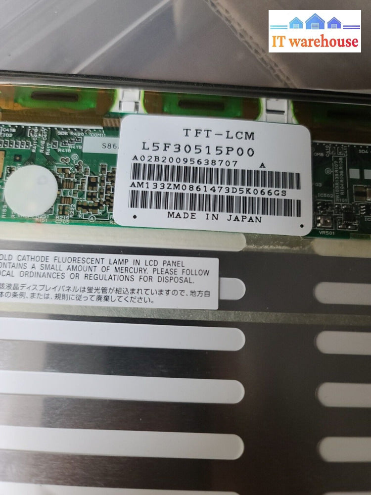-5X Panasonic Toughbook Cf-30 13.3’ Lcd Panel (No Touch) L5F30515P00 L5F30812P00