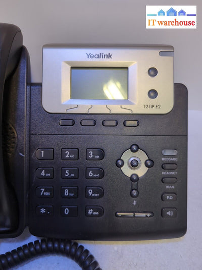 - 5X Yealink Sip-T21P E2 Dual-Line Entry Level Ip Phone