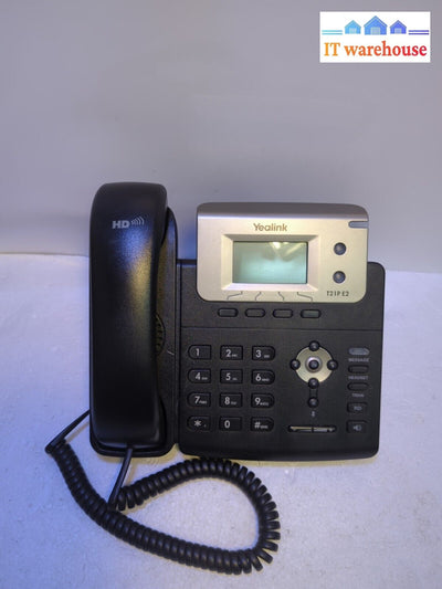 - 5X Yealink Sip-T21P E2 Dual-Line Entry Level Ip Phone