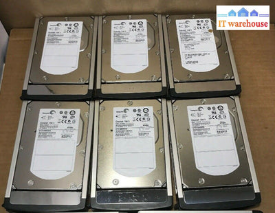 6X (Grade A) Supermicro Seagate Cheetah 15K 3.5” 146Gb Sas Hd St3146855Ss