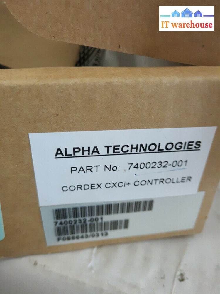 (6x) NEW IN BOX ALPHA 7400232-001 7050070-001 CORDEX CXCi + Controller
