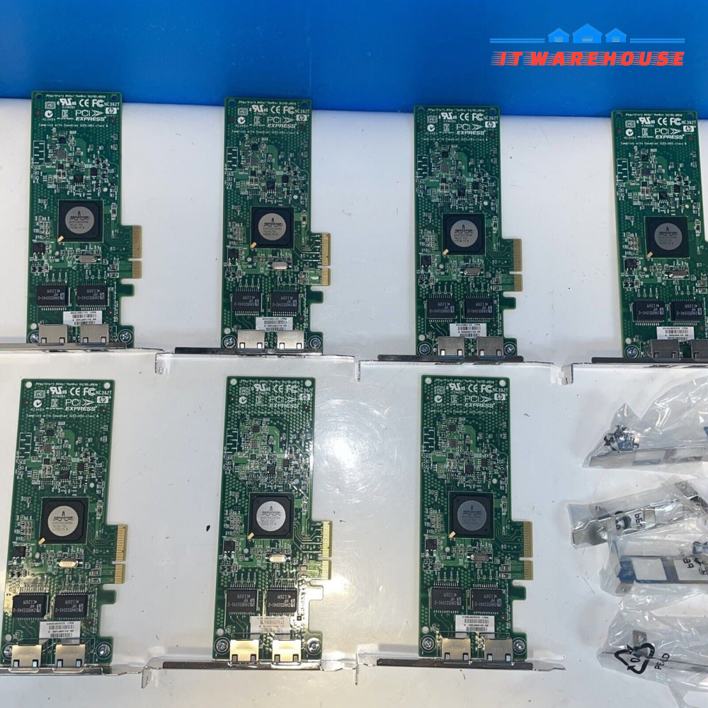 7× HP 458492-B21 458491-001 453055-001 NC382T PCI-E dual port Gig server adapte