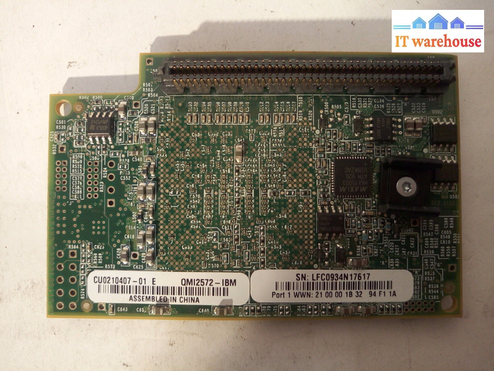 - 7X Ibm Qmi2572- 4Gb Fc Fiber Channel Expansion Card 49Y4237 46M6067 @@@