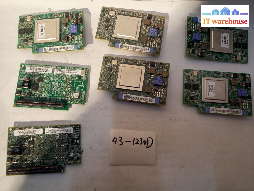 - 7X Ibm Qmi2572- 4Gb Fc Fiber Channel Expansion Card 49Y4237 46M6067 @@@