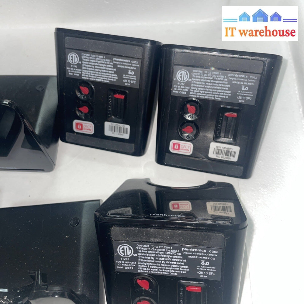 * 7x Plantronics C052 DECT 6.0 Base Station ( No Charger)