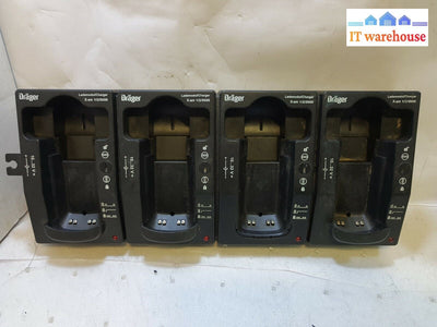 8 = 2*4X Drager X-Am 1/2/5000 4-Gas Multi Gas 8318639 Charger (No Ac Adapter)