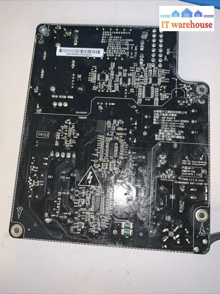 A1419 Power Board Supply PA-1311-2A 614-0501 late 2012