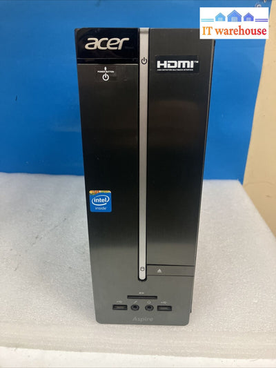 Acer Aspire X Axc-603-Er12 Sff Pc Intel J1900 Cpu / 8Gb Ram 1Tb Hdd Win 10 ~